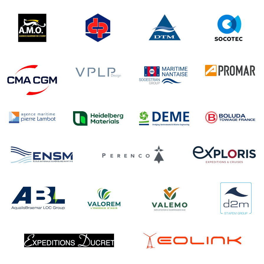 logos des différentes entreprises intégrées durant ma carrière
